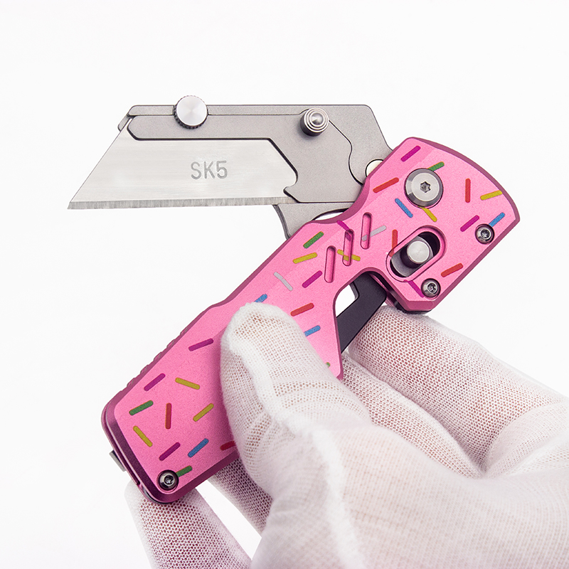 BHBT Donut-Shaped Folding Util - Edc Carry Pocket Knife recension och pris
