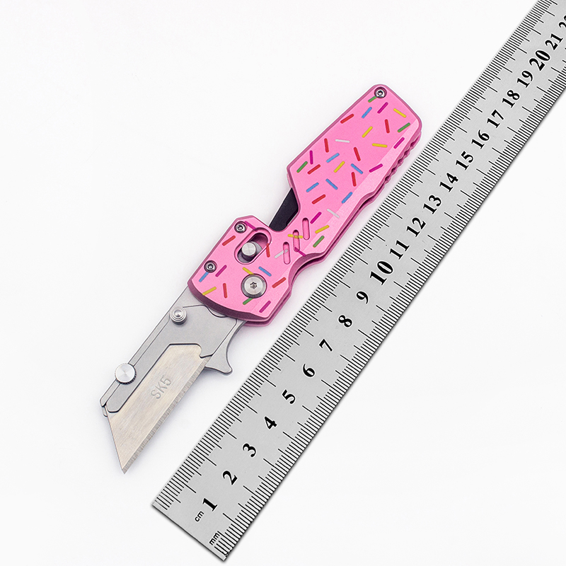 BHBT Donut-Shaped Folding Util - Edc Carry Pocket Knife recension och pris