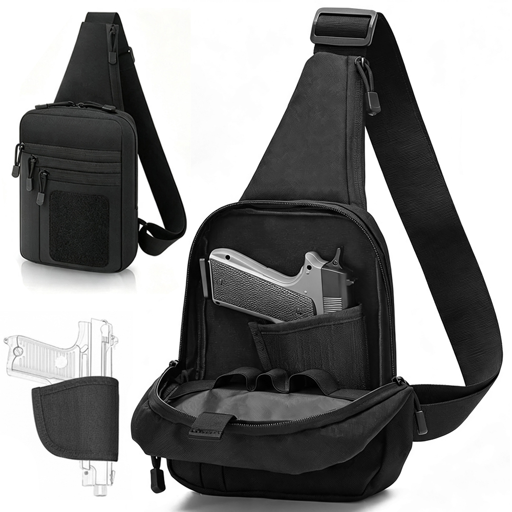 Concealed Carry Chest Gun Bag  - Edc Concealed Carry Sling Bag recension och pris
