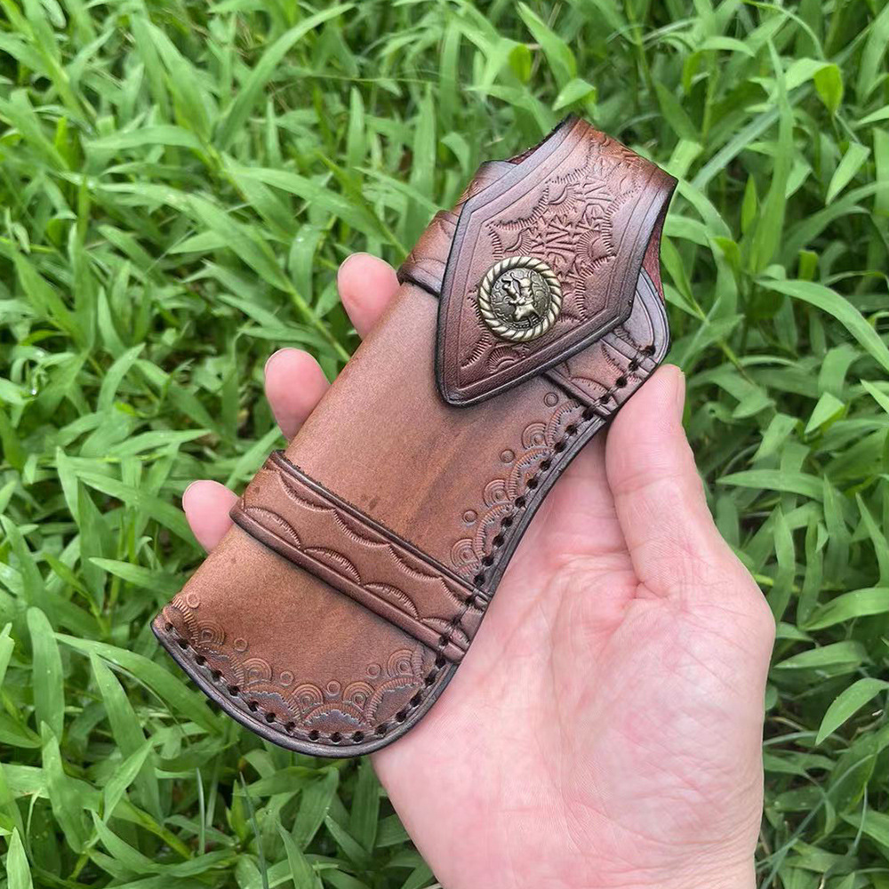 Large Size First Layer Cowhide - Edc Everyday Carry Knives recension och pris