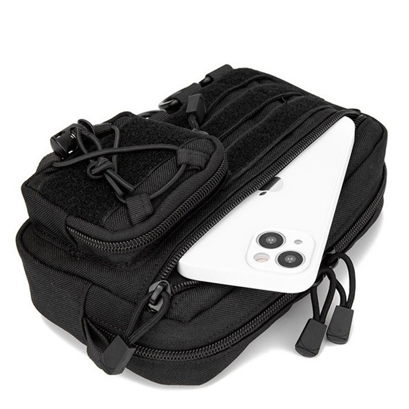 Tactical Molle Horizontal Admi - Edc Carry Fanny Pack recension och pris