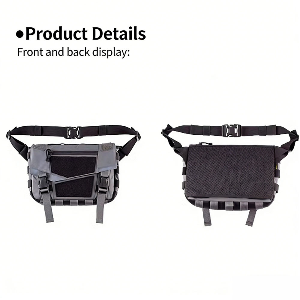 Tactical EDC Sling Bag Chest L - Edc Concealed Carry Sling Bag recension och pris