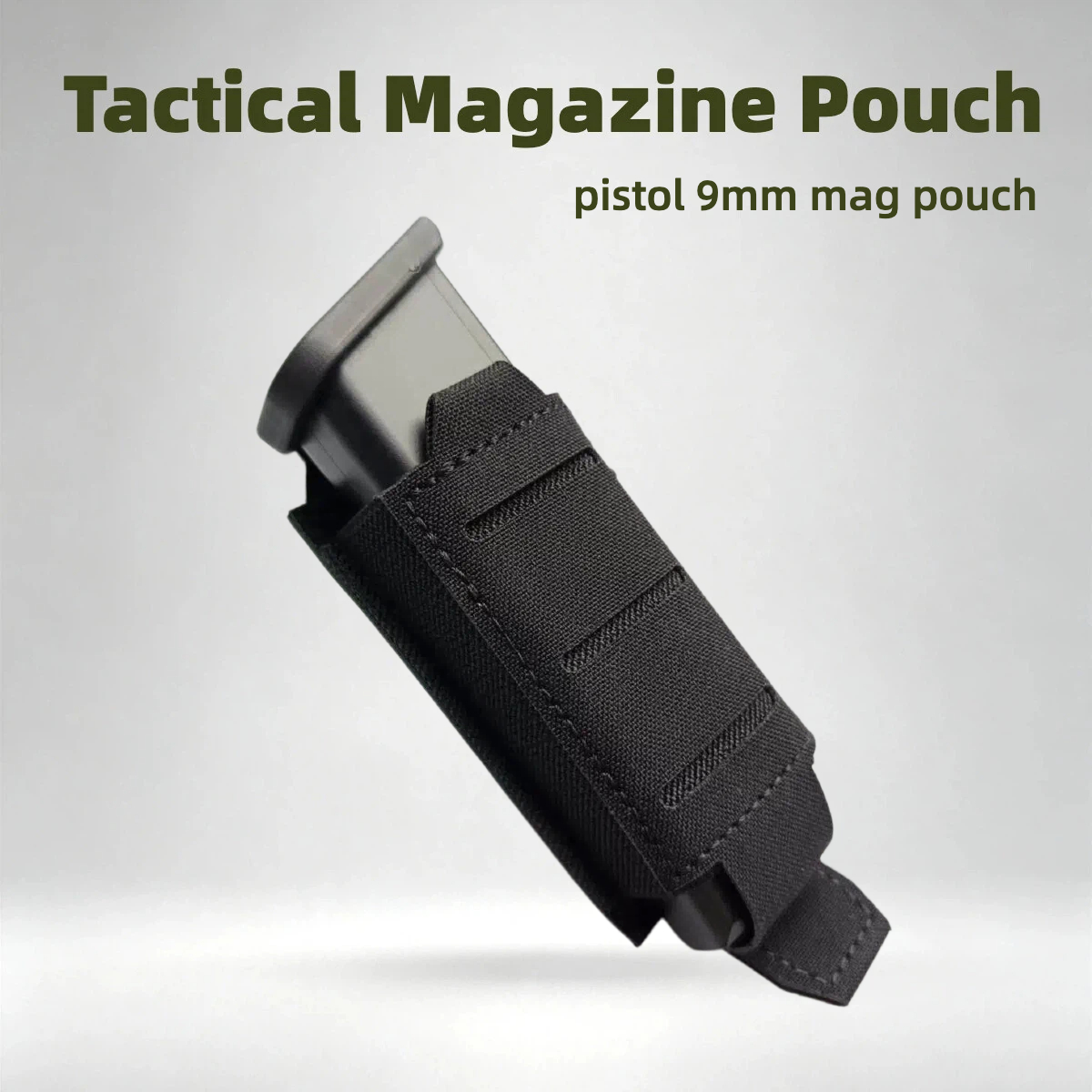 Laser Cut Single 9mm Mag Pouch - Edc Carry Knife recension och pris