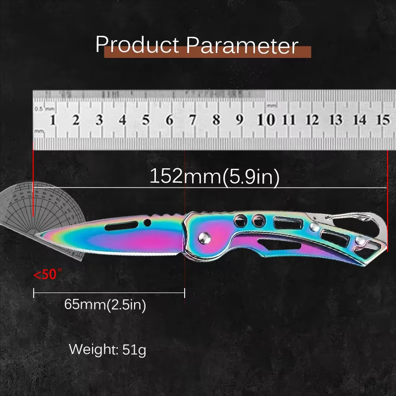 5-Piece Colorful Edc Pocket Kn - Edc Carry Pocket Knife recension och pris
