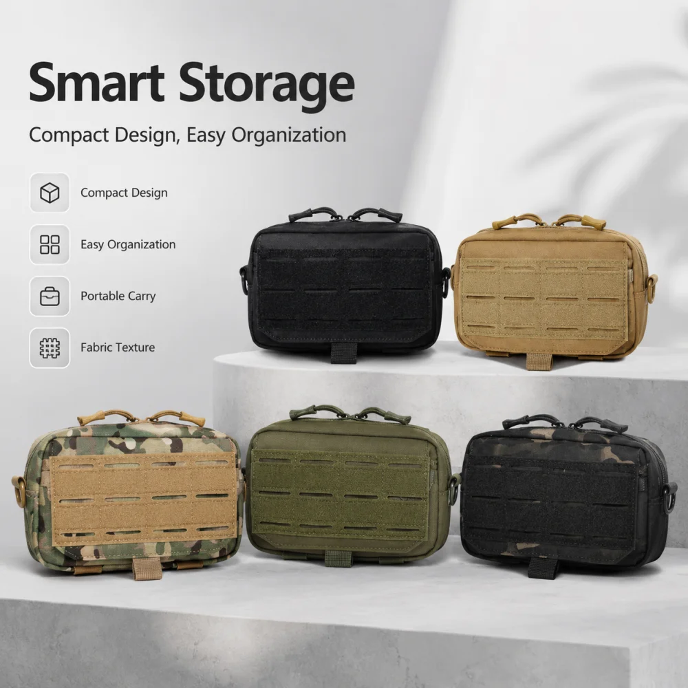 Utility Molle EDC Waist Bag Ta - Edc Carry Fanny Pack recension och pris