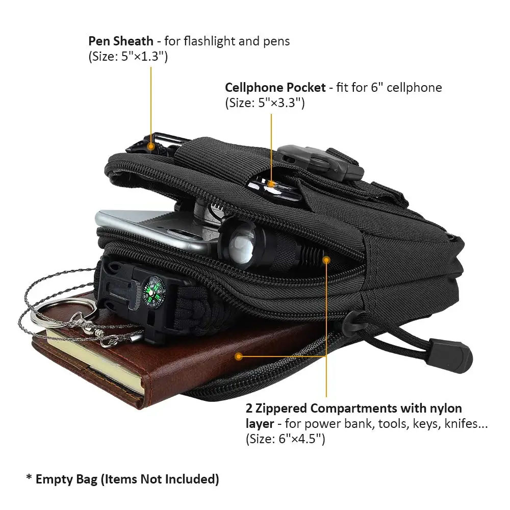 Outdoor Gear Tool Gadget Pocke - Edc Carry Fanny Pack recension och pris
