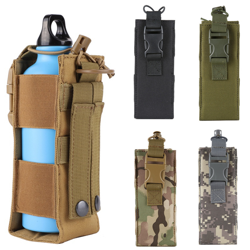 Molle Water Bottle Holster Pou - Edc Carry Fanny Pack recension och pris